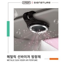 시그니처 메탈릭 선바이저 방향제 (딸기)