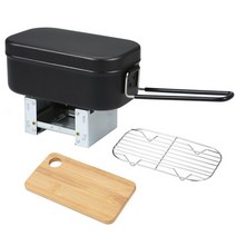 캠핑코펠 캠핑용기 반합 컵 그릇 후라이팬 냄비 식기 쟁반 물통 휴대용 다목적 다기능 경량 NEW 캠핑조리도구 40, 4개