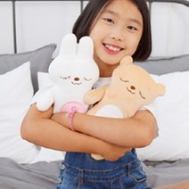 부드러운 모찌 원단 촉감 앙증맞은 어린이 아이 조카 생일 선물 곰 토끼 인형
