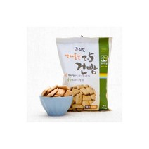 올가 간식 우리밀 발아통밀 2.5 건빵 (200g) 탕비실 회사 어린이 성인 캠핑 차박 홈파티 영화 선물, 26개