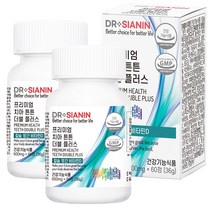 닥터시아닌 프리미엄 치아 튼튼 더블 플러스, 60정, 2개