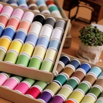 쏘잉스]재봉사 청바지재봉사]20수4합-32color(133897) 18828 CB9, 100m, 검정-230