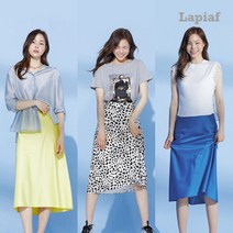 홈쇼핑 여성의류 라삐아프 썸머 새틴스커트 2종