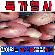 [특가행사]갈아먹는 쥬스용 흠집 경북사과 5kg 10kg혼합과, 1box, 02.갈아먹는 쥬스용 흠집사과 10kg/혼합과