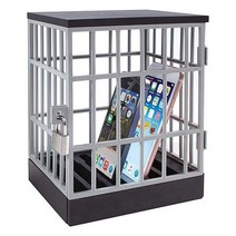 핸드폰 금욕상자 스마트폰 박스 상자 감옥, 일반 블랙, 1개