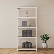 스피드랙 조립식 철제 선반 가로700mm, 700x400, 1650_4단, 화이트, 1개
