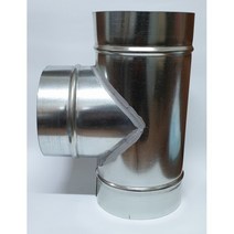 벨라몰/ 닥트 T자 75mm(외경73) 함석 덕트부속 자재, 상세내용표시