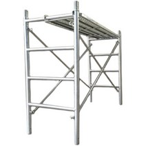 1.8m 틀비계 폭60cm 고정식 작업대 통로 말비계, 180Lx60Wx170H평형추플레이트