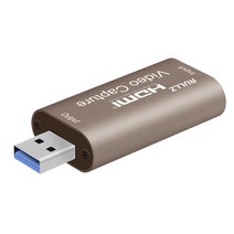Rullz4K USB 20 30 HDMI 비디오 캡처 카드 전화 게임 웹 캐스트 코스 공부 비디오 녹화 보드1080P 60FPS PC 라이브 스트리밍, USB 3.0 Coffee