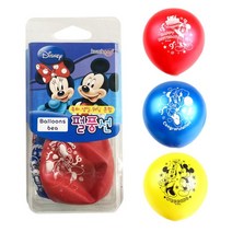 2000 디즈니 미키 미니 생일 웨딩 파티 축하 풍선 6개입