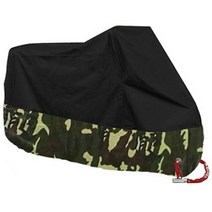 오토바이 커버 190t M4XL 비 방수 야외 코트 Uv 프로텍터 자전거 방진 스쿠터 모터사이클 방수커버 niu 혼다 오토바이덮게 텐트 방수포 머플러커버 티맥스 할리데이비슨 아웃도, 4XL for 231-260cm_Camouflage