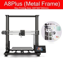 3D프린터 키트 고정밀 프린트 헤드 필라멘트 PLA 3DWOX 재료 Anet 3D 프린터 금속 데스크탑 DIY Impresora 지원 TPU A8 A8Plus, 1.A8 Plus DIY