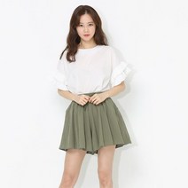 바보사랑 여성 봄 여름 몬타노 린넨 큐롯 반바지 팬츠.디작소