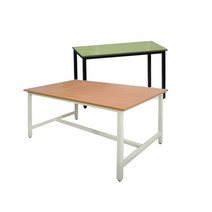 고정테이블 작업테이블 작업대 고정탁자 회의용테이블 공장테이블 공장작업대 교육용 수강용 도서관 매대, 1400x900 B형(포밍판)