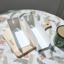 [MNP] 핫도그트레이 테이크아웃 포장용 닭꼬치 컨덕 전용 트레이 백색 2가지 사이즈 10장/50장, 20 x 6 x 5, 50장