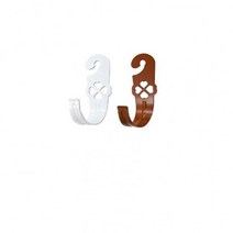 XJM036918크로바 초간단걸이(일본제 걸이형)택색상 옷걸이 서랍장옷걸이 다용도걸이 벽걸이 신발장걸이, 밤색, 단일옵션