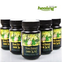 힐링 노니추출물분말 60정x3병 노니환 노니분말 믿을수있는노니 리얼노니100% 이리도이드 프로제로닌 아미노산 폴리페놀, 600mg, 180정