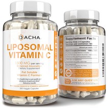 DACHA 천연 리포소말 비타민C 1500mg 200캡슐