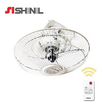 신일 천장용 40cm 3엽 리모콘 선풍기 SIF-16CSR 국내산 천장선풍기 천장팬, 단품없음