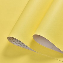 구우스 프리미엄 DIY 가구 만능 시트지, 5.옐로우