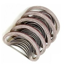 원형 샌딩기 사포 샌더 전기50 개대 330x10mm 샌딩 벨트 링 연마 밴드 샌더 도구 목재 금속 모래 그라인더, 한개옵션0