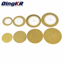 휴대용 블루투스 스피커 10pcs 피에조 요소 부저 사운 더 센서 트리거 드럼 디스크, 10개 12mm