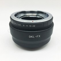 DKL-FX 어댑터 Voigtlander Retina DKL 렌즈 to Fujifilm FX X-Pro1 X-E2, 한개옵션0