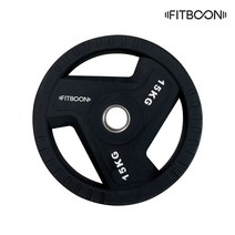 핏분 바벨 원판 우레탄 2.5-20kg 50mm 중량 플레이트 소음마찰무 TPU소재 데드리프트 벤치프레스, 2개, 5kg