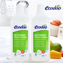 에코두 과일세정제 편리한액상형 무향 750ml x 2