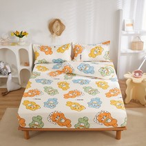라지킹침대 Winter Bed Cover Polyester Fitted Sheet King Queen Size Bedspread All-around Elastic Rubber Ba, [02] 150x200x25cm 1pcs, [12] 12