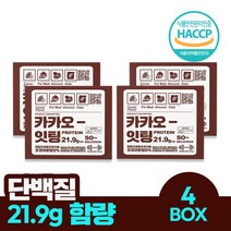 칼로비스 잇팅 카카오맛 4BOX (28포) 단백질 21.9g 고함량 체중조절용 단백질 쉐이크