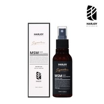 (FDA등록) 헤어조이 MSM 탈모 에센스 시그니쳐 / 두피 관리 모근 영양 강화 탈모토닉, MSM 탈모 에센스 시그니쳐 120ml