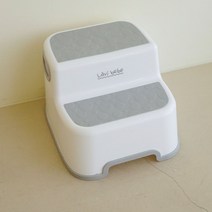 라비베베 2단 유아 디딤대 세면대 아기 발디딤대 발판, 아이보리