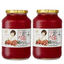 꽃샘 꿀석류차 1kg 2개
