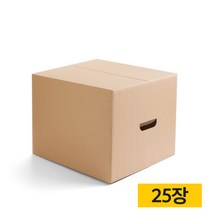 박스왕 우체국 무지 규격택배박스, 우체국 5호 A골 480*380*340mm, 25장