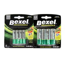 벡셀 니켈수소 고성능 AA AAA 4알 HR6 HR03 충전지 4알 1000회 충전, 벡셀 AAA 800mAh 4알