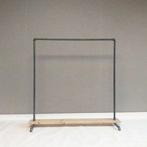 이믹스 파이프행거 선반하단, 선반하단1000(흑관)