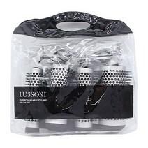 LUSSONI 루쏘니 인터체인져블 스타일링 롤빗 헤어브러쉬 세트, 1세트