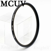 KnightX-CPL UV 스타 ND 필터 니콘 캐논 편광용 적외선 접시 렌즈 키트 49MM 52MM 55MM 58MM 62MM 67MM 72MM 77MM, MCUV_77mm