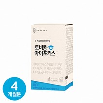 [안국약품] 눈건강엔 하루 한 알 토비콤 아이포커스 30정x4 (4달분), 단품, 단품