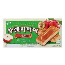 해태 후렌치파이 사과 캠핑 식사 점심 과자 간식 대용 여행 요리 오피스 탕비 간식류