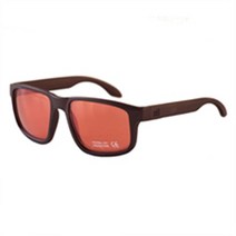 난니니 NYC-ONE 컴팩트 선글라스 12가지색상, Matt Chocolate-Red
