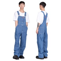 디키즈 인디고 빕 오버롤 8396