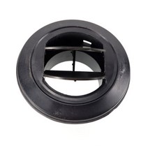 가스히터 난로 파츠 수리 75mm 배기 벤트 아울렛 밸브 블랙 Closeable 회전식 자동차 Trukc 디젤 주차 히터, 한개옵션0