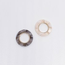 심플 원라인 마블장식 펜던트 목걸이펜던트 악세사리부자재 마블키링 데일리 액세서리, 화이트