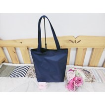 방수에코백 (국내제작 ) 네이비&블랙