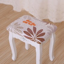 피아노의자 전자피아노 높낮이 조절 의자 스퀘어 스툴 커버 스트레치 커버 이동식 시트 룸, C 스툴 커버, 1개