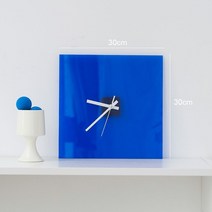 신문가판대 매거진랙 ins풍 포토존 잡지꽂이 잡지거치대 리플렛거치대 마켓제이씨, 14.블루시계