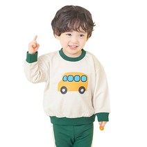 까꿍놀이터 유아용 내꺼맨투맨 국내제작