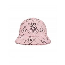 MLB KIDS DIA MONOGRAM 자카드 돔햇 NY Pink